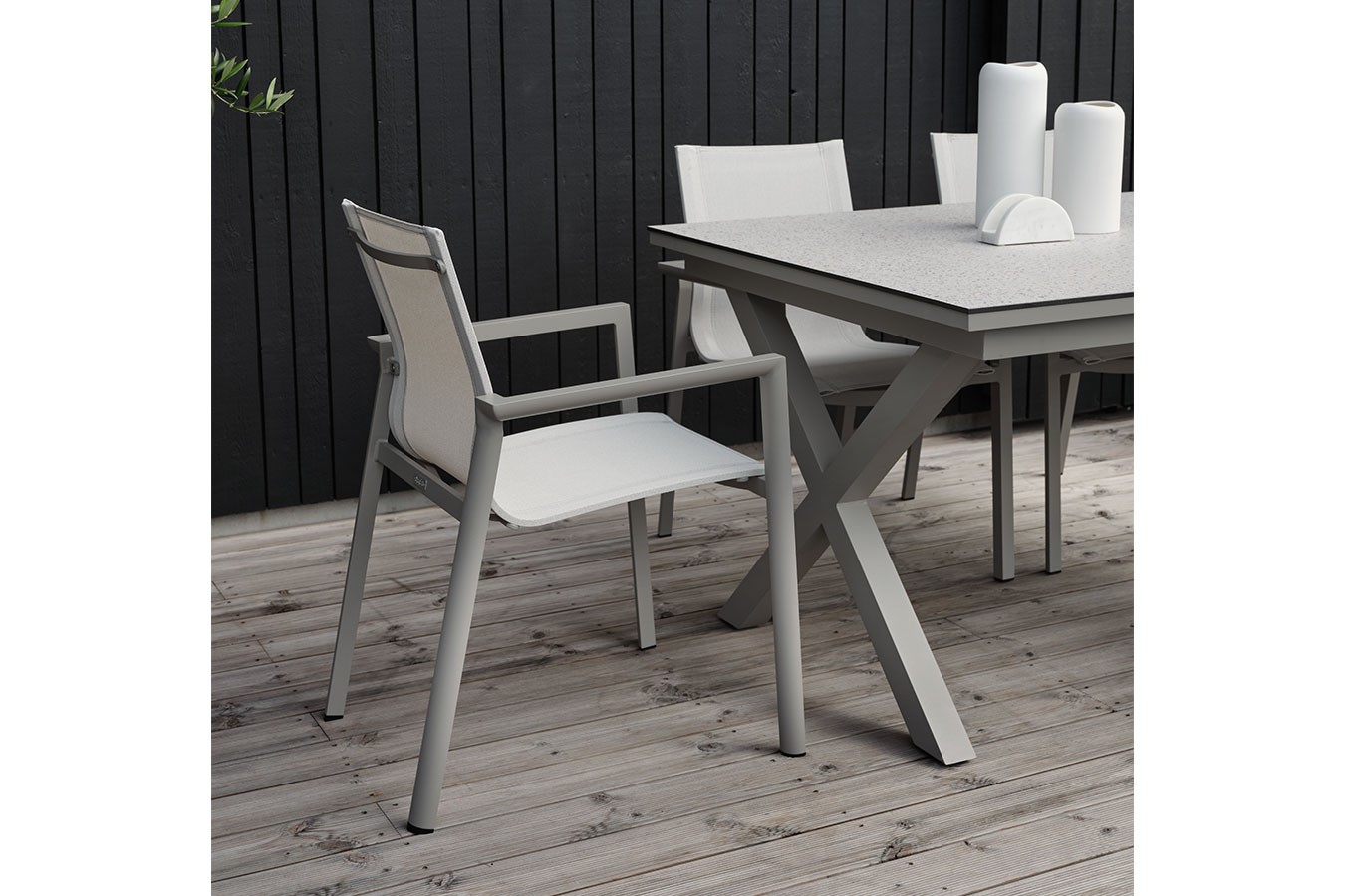 Ausziehtisch Hillmond beige 166 cm