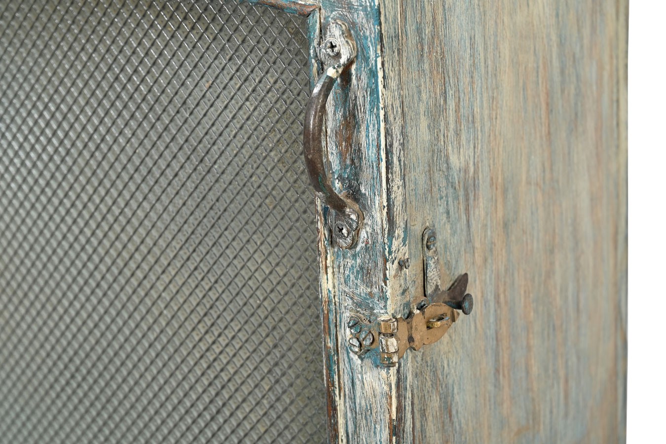 Beistellschrank Vintage blau