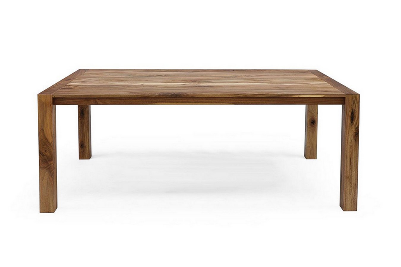 Ausziehtisch Bert Massivholz Eiche Nussbaum geölt 160-2606 konfigurierbar