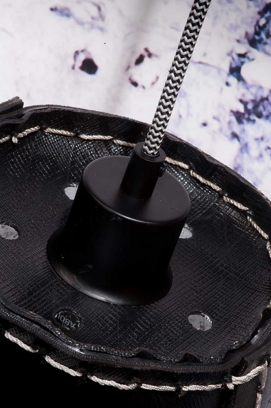 Hängelampe Amazon 3er Gummi schwarz H 25