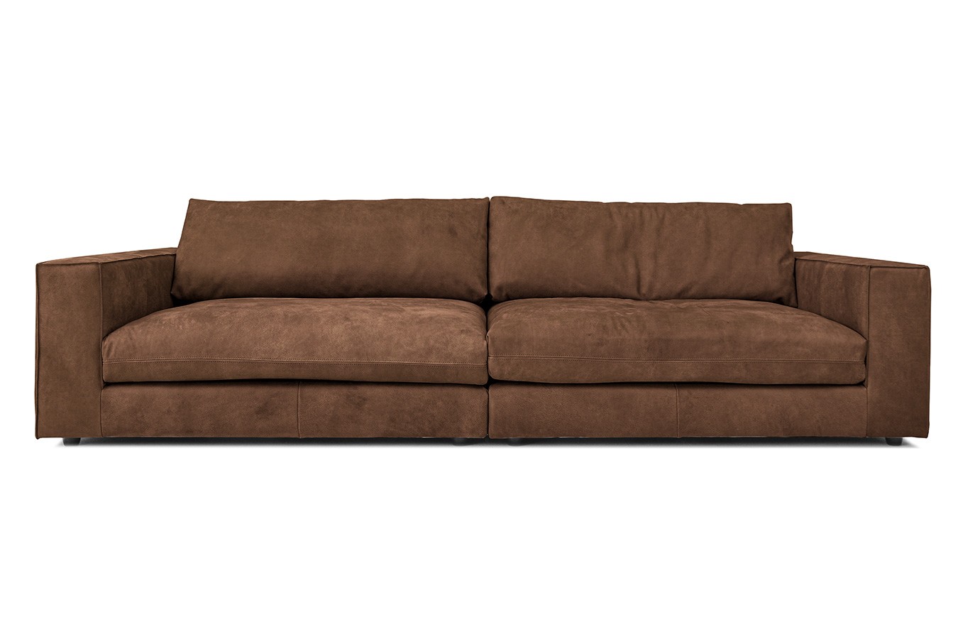 3,5-Sitzer Venezia Leder vintage Big Sofa Venezia Leder vintage rot