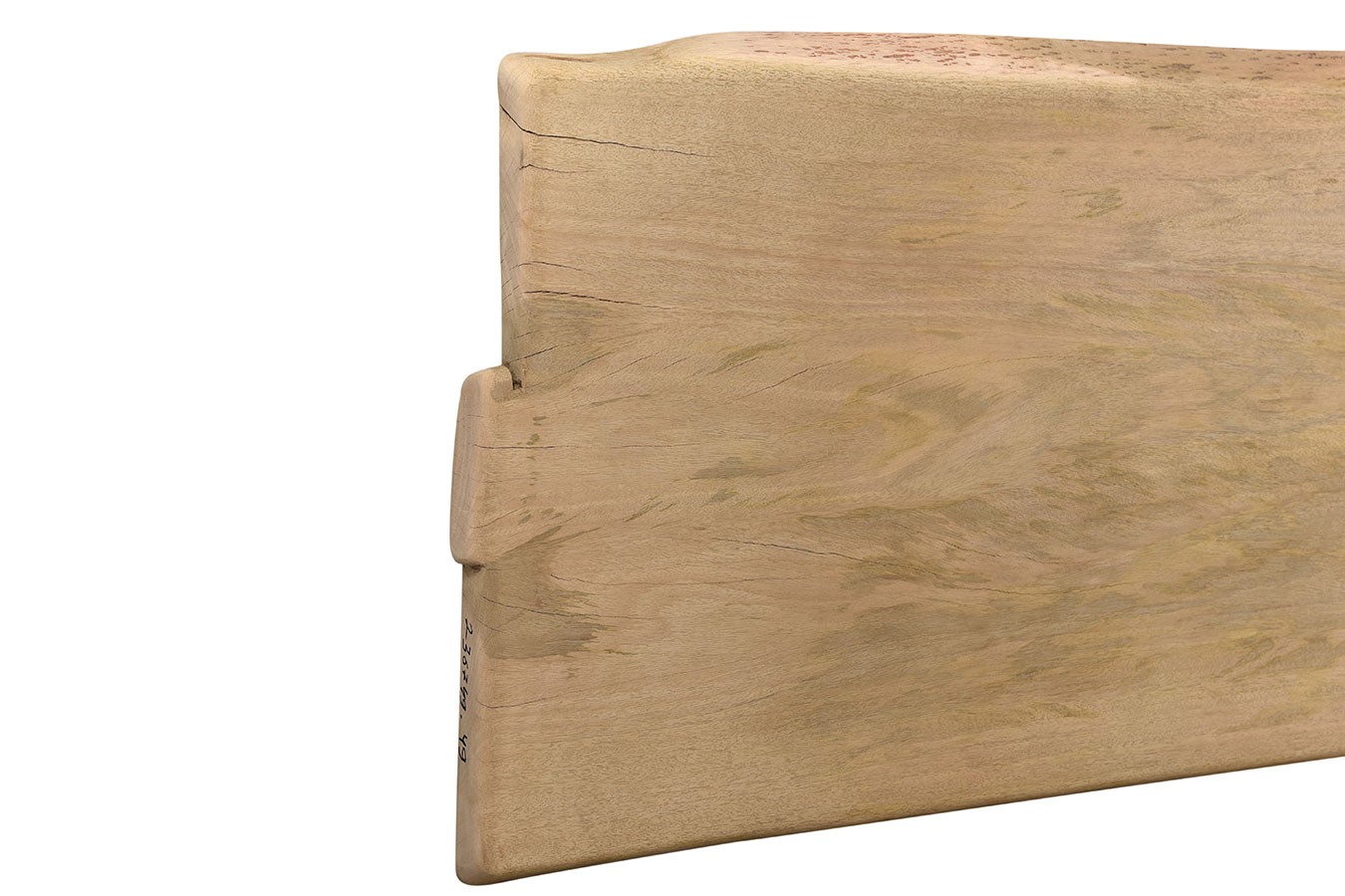Tischplatte Mangoholz Monolith 260x95 cm