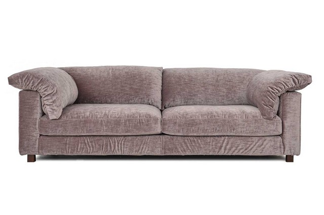 Loungesofa Nora Samt taupe