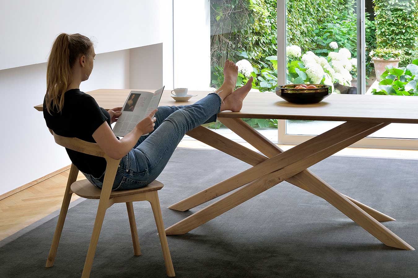 Esstisch Mikado Eiche natur B 203 cm
