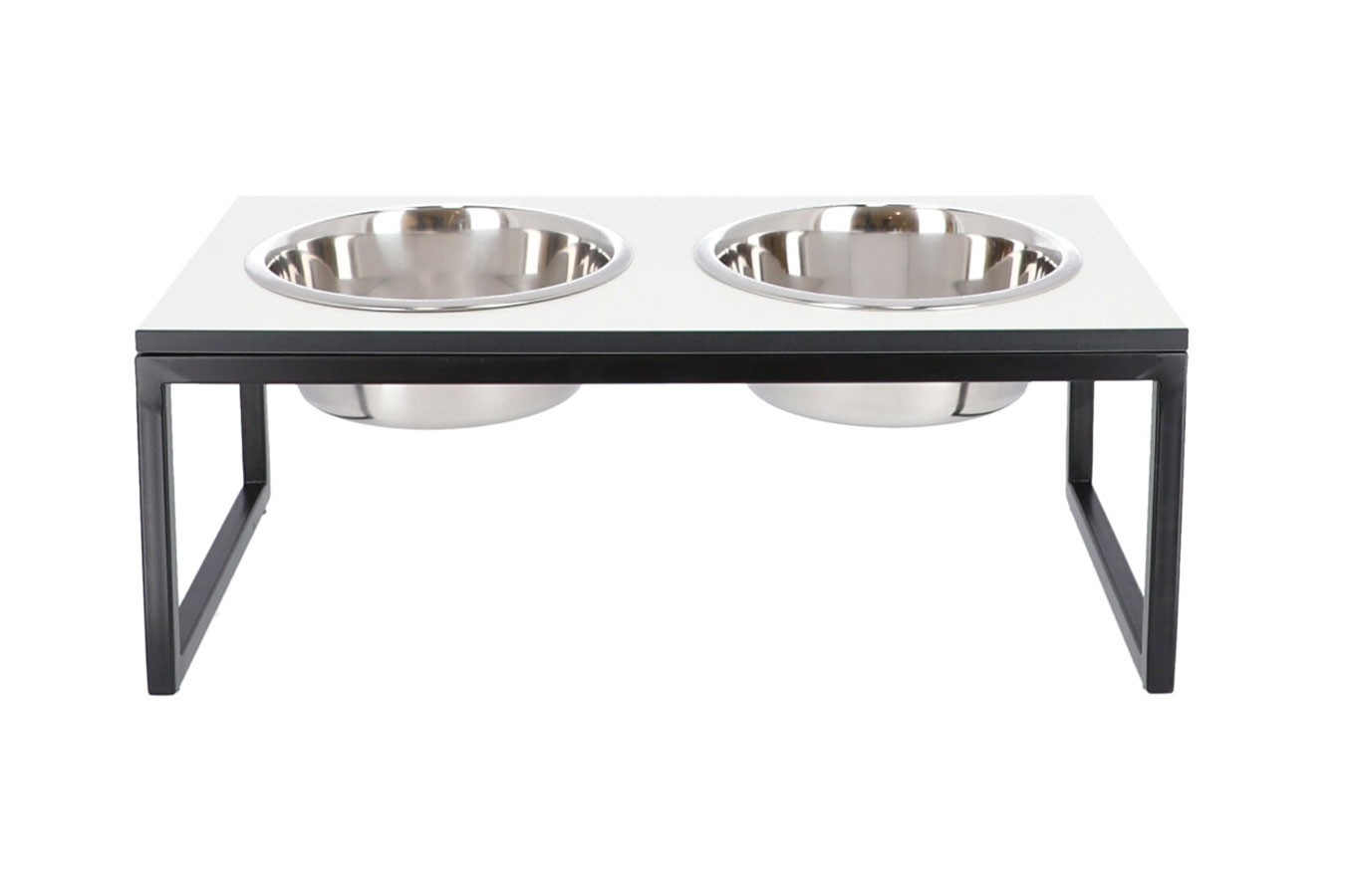 Hundenapf Dimo Design schwarz weiss