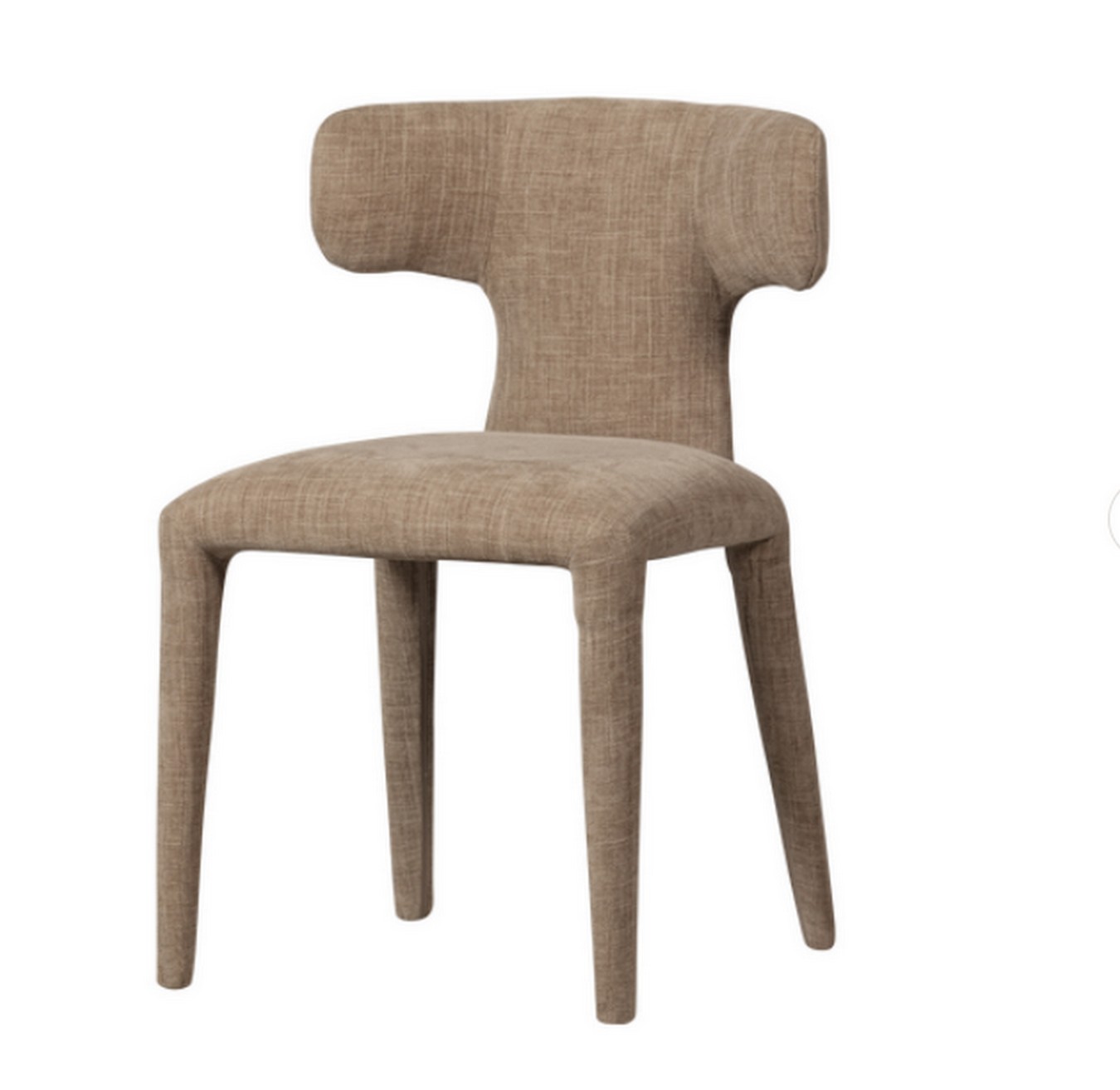 Designerstuhl Kermit Stoff sand