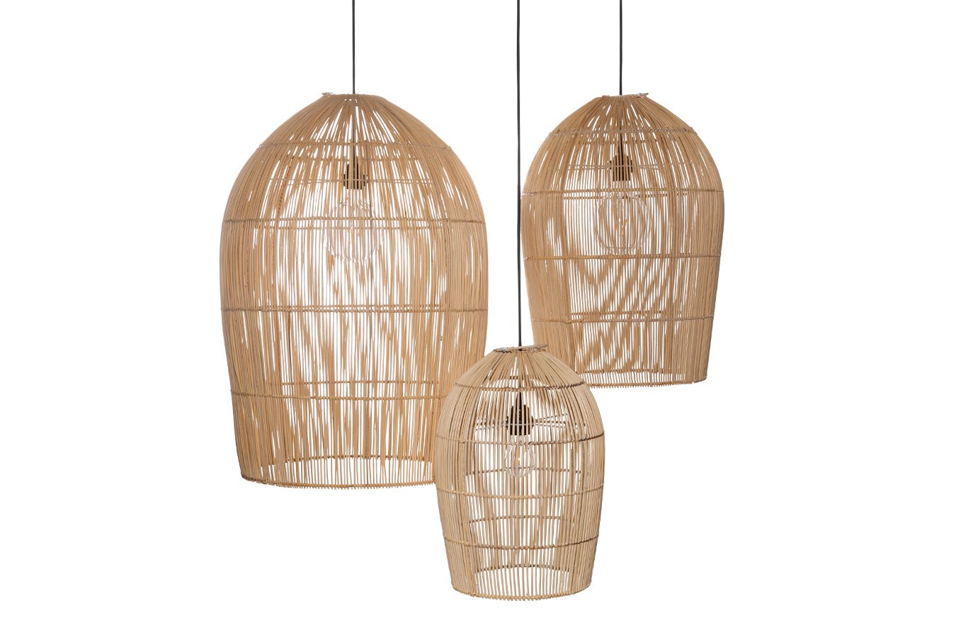 Lampenschirm Isla Rattan natural S