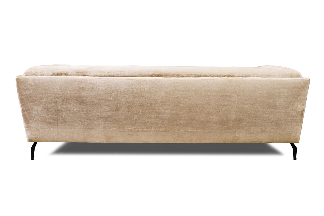 Sofa Aston 3-Sitzer Stoff hellbeige