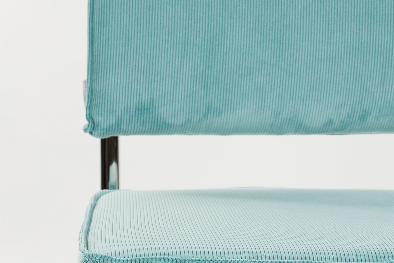 Freischwinger King Cord hellblau