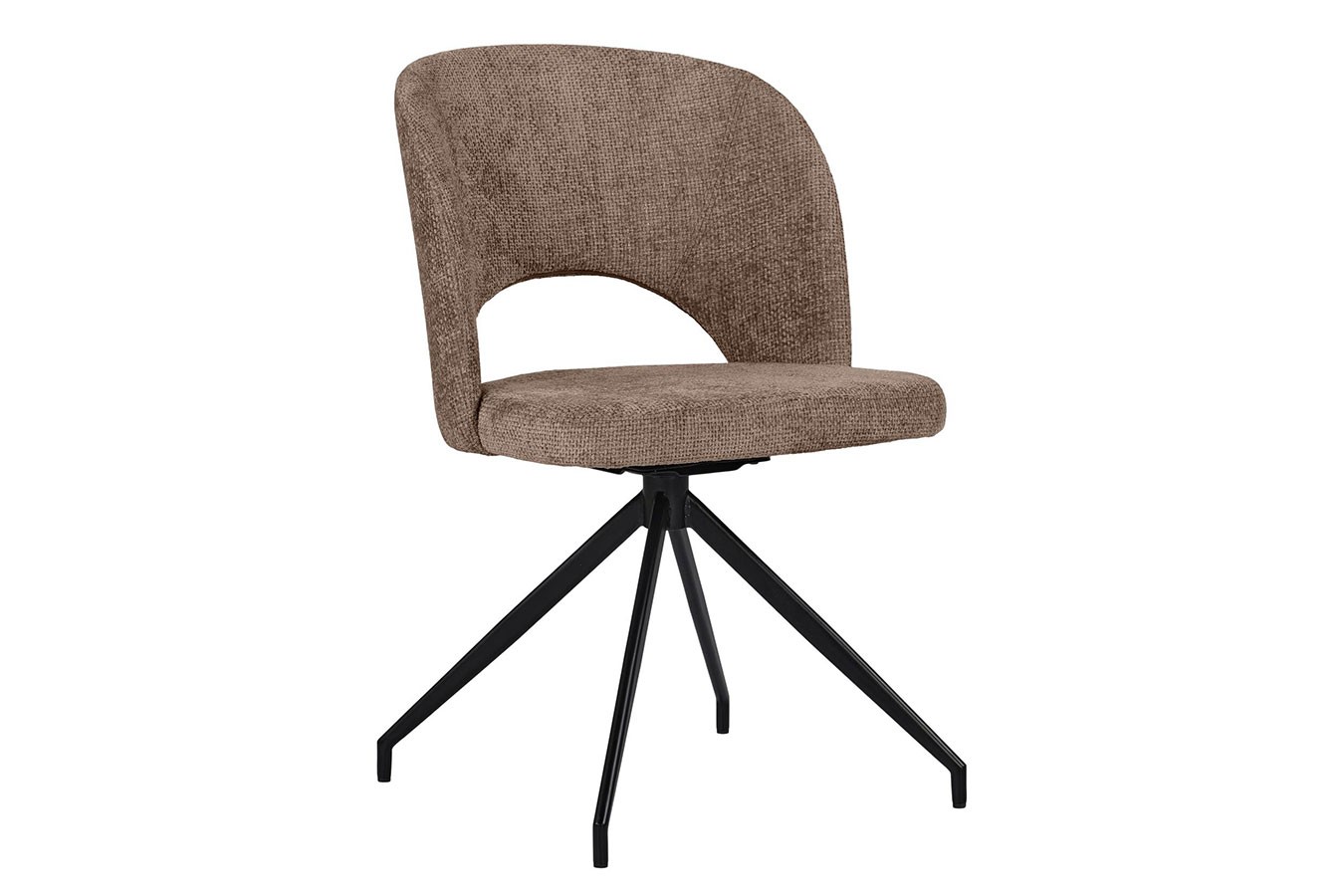Esszimmerstuhl Tatum Stoff taupe