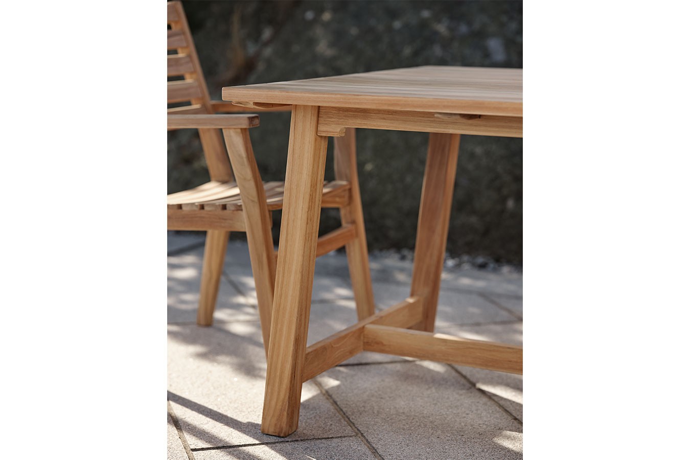 Outdoortisch Keros Teak natur B 220 cm