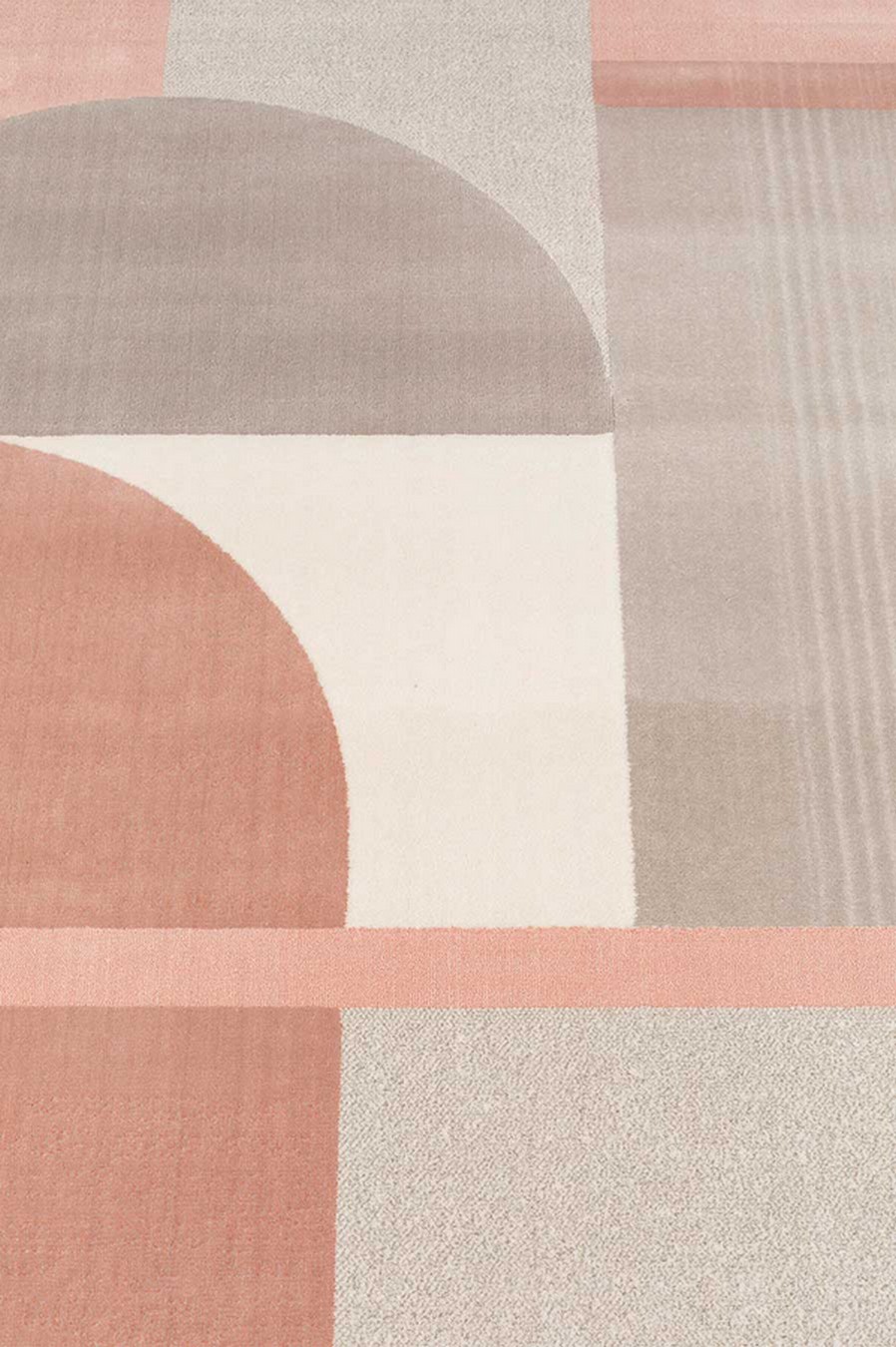 Teppich grau rosa 200 x 290cm