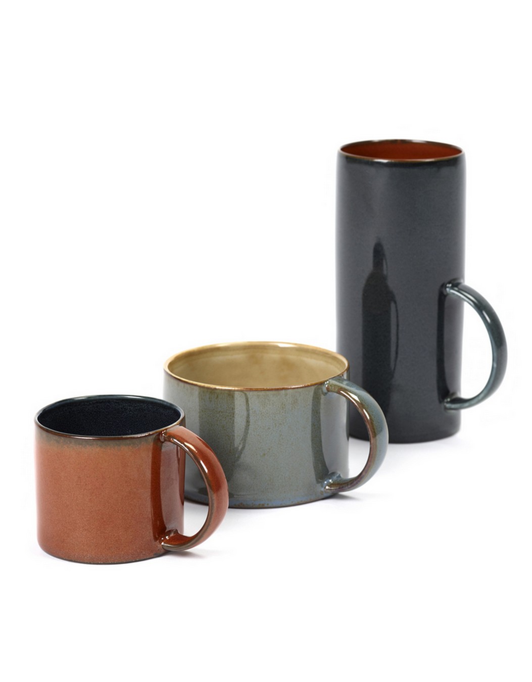 Espressotasse Terres de Reves rost dunkelblau