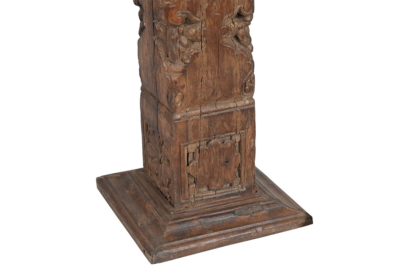 Dekosäule Massivholz H ca 150 cm