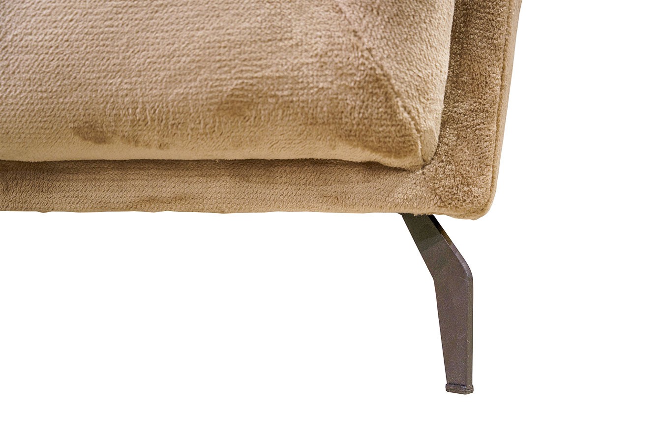 Sofa Aston 3-Sitzer Stoff hellbeige