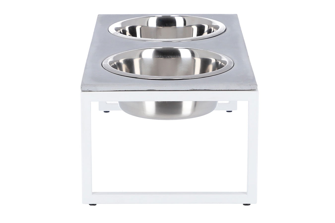 Hundenapf Dimo Design weiss beton
