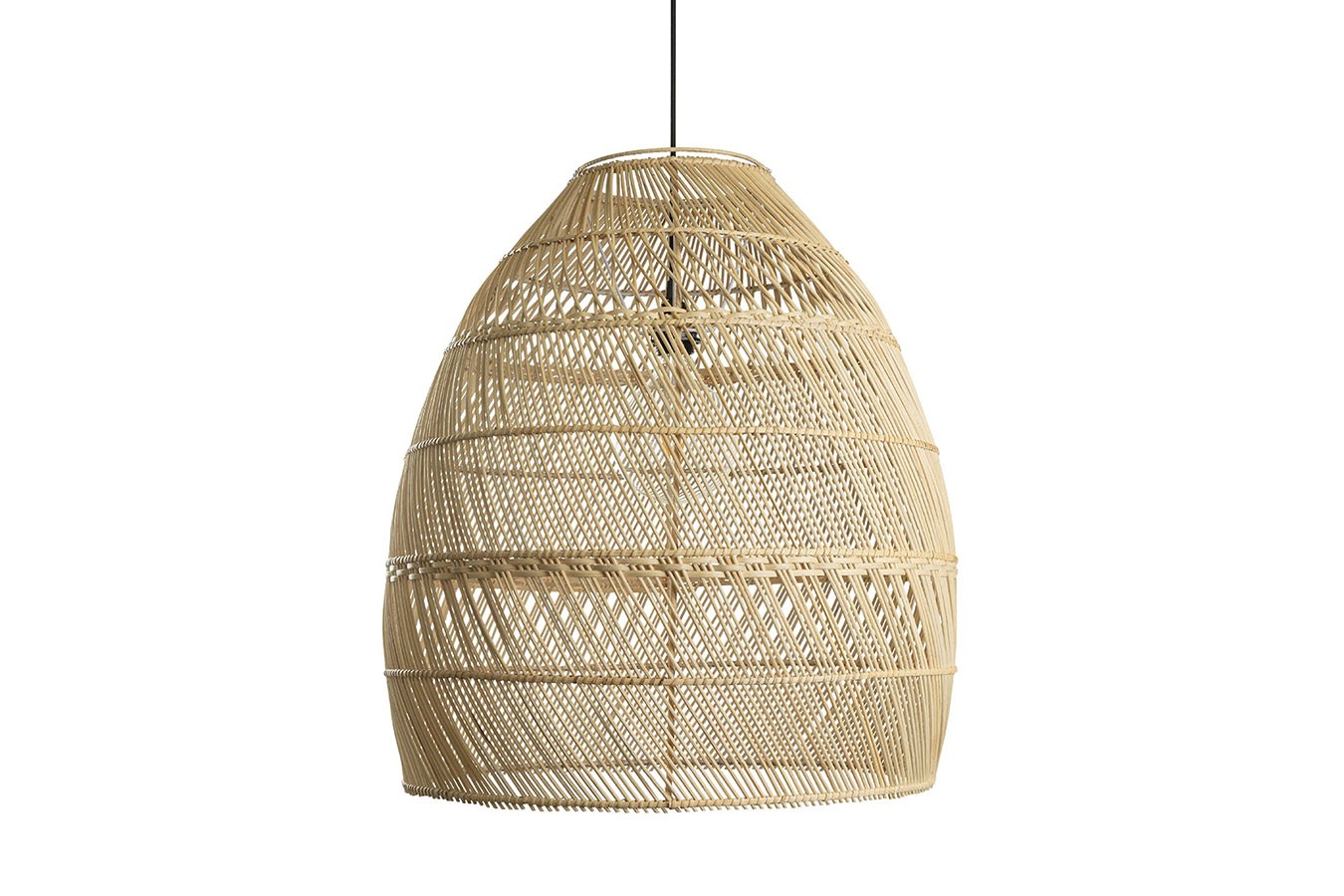 Lampenschirm Luna Rattan natural M