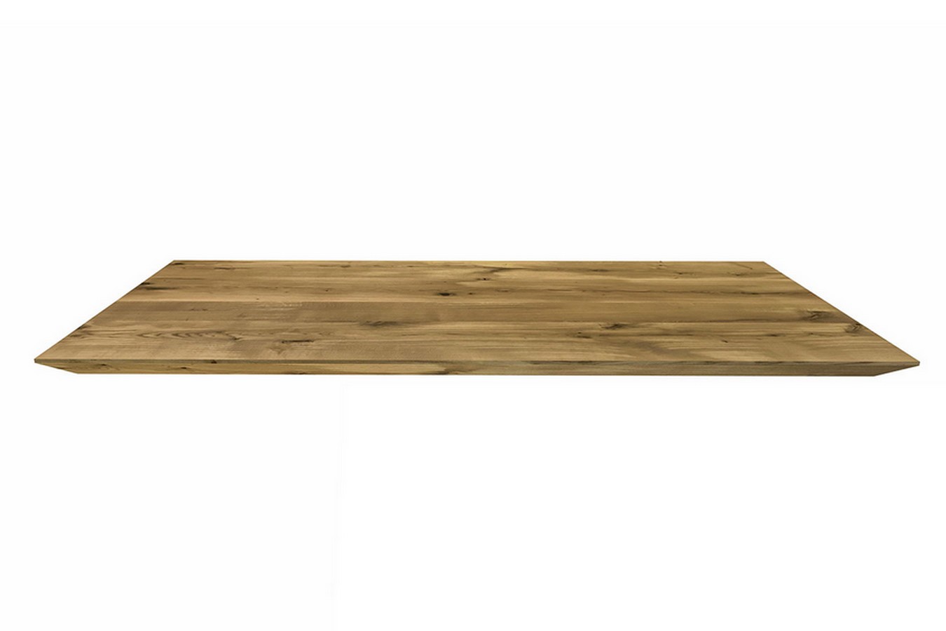Tischplatte 8 cm astige Eiche massiv schweizer Kante ab 60 cmkonfigurierbar