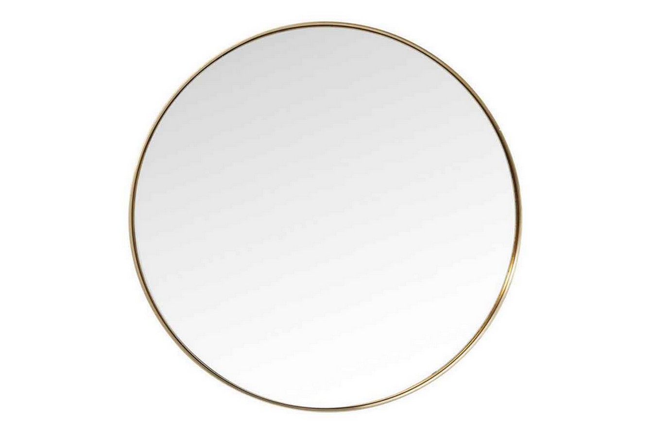 Wandspiegel Curve gold D 100cm