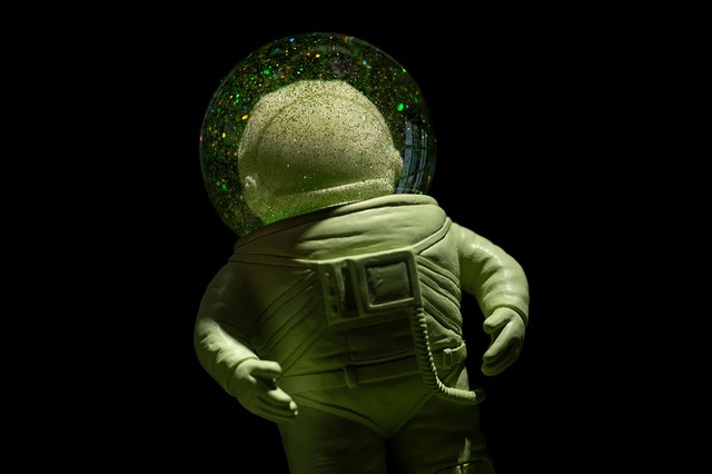 Dekofigur The Astronauts Giant grün
