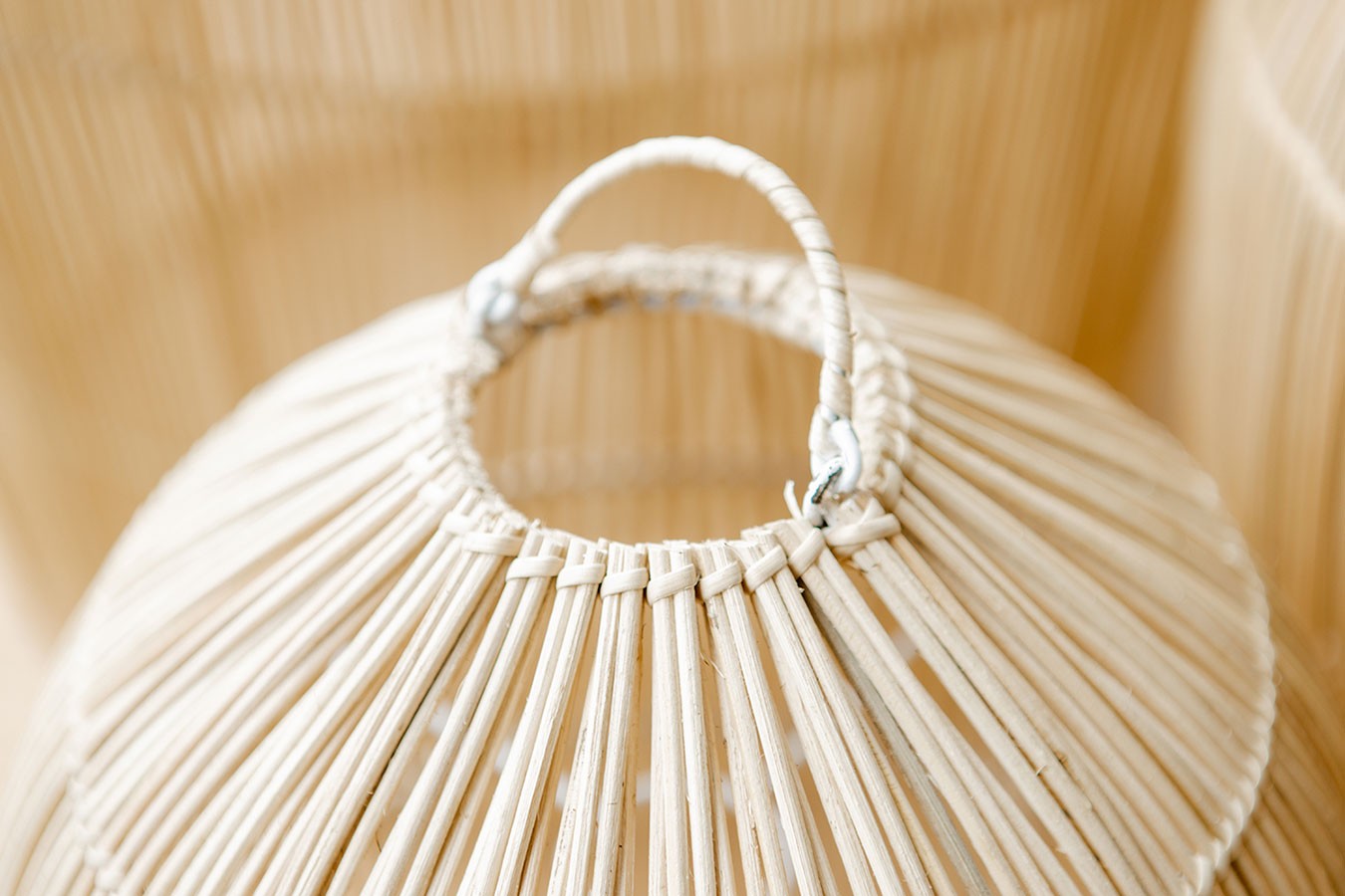 Lampenschirm Isla Rattan natural S