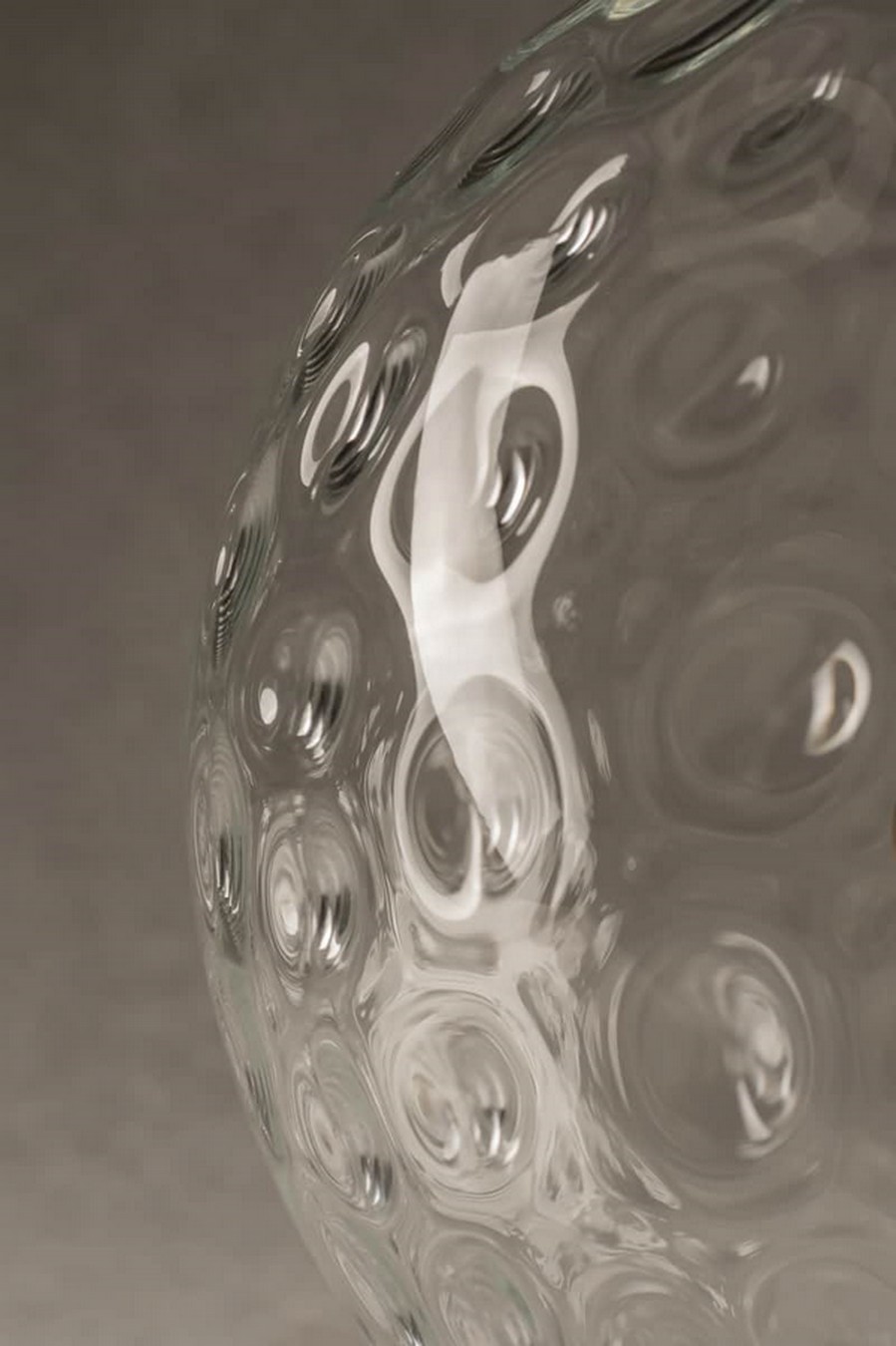 Hängelampe Globe Glas klar D 30 cm