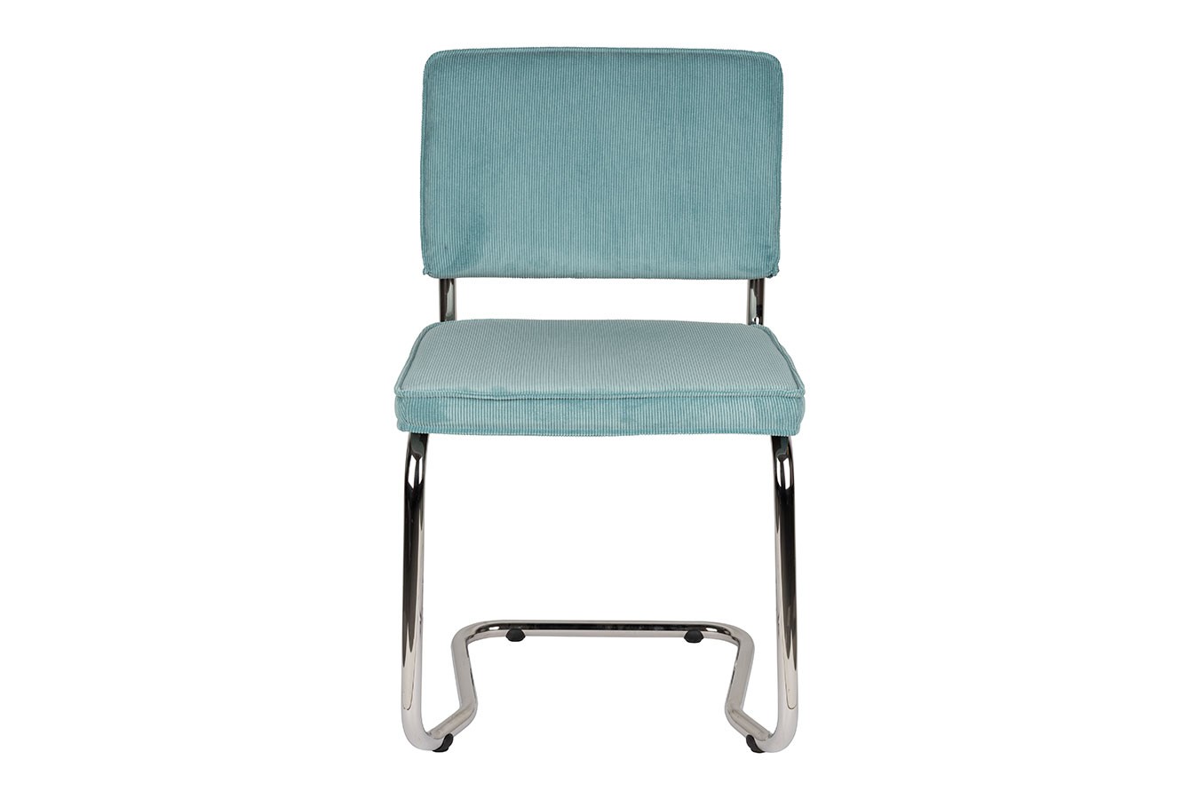 Freischwinger King Cord hellblau