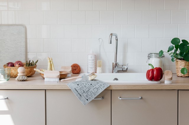 Ersatzbürste Cuisine Collection mit Naturfasern