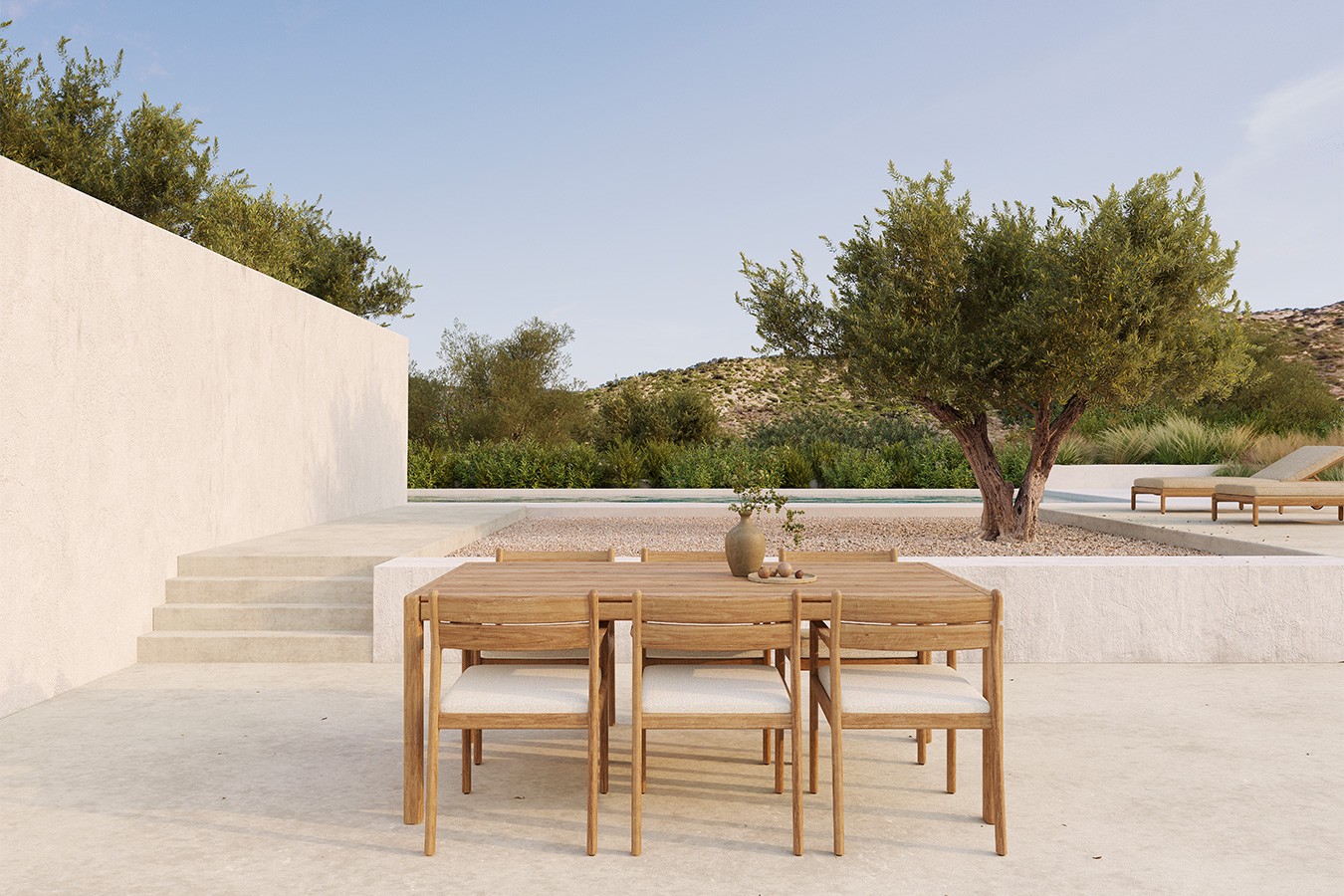 Outdoortisch Jack Teak natur 200 cm