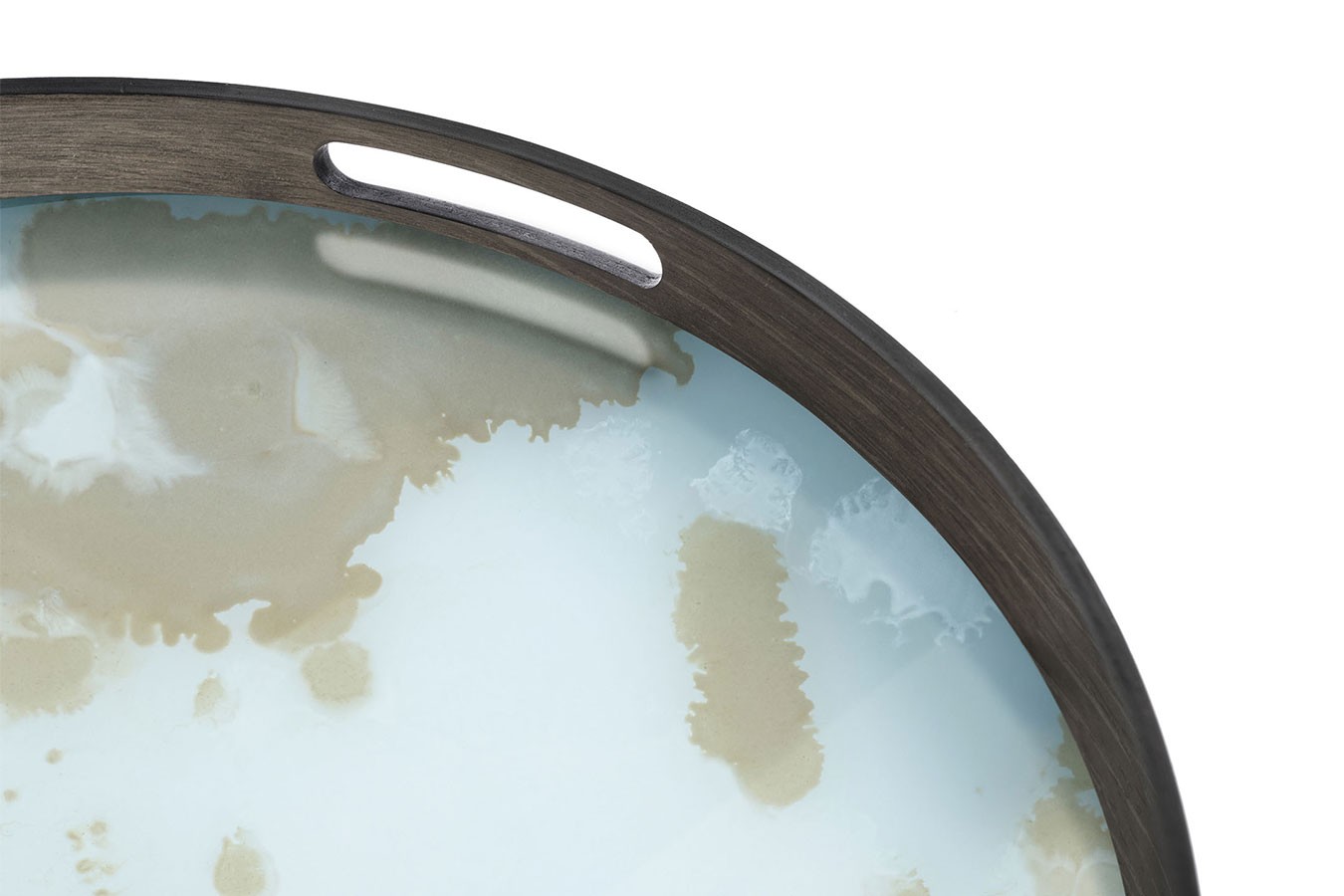 Notre Monde Tablett Mist Gold D 48 cm