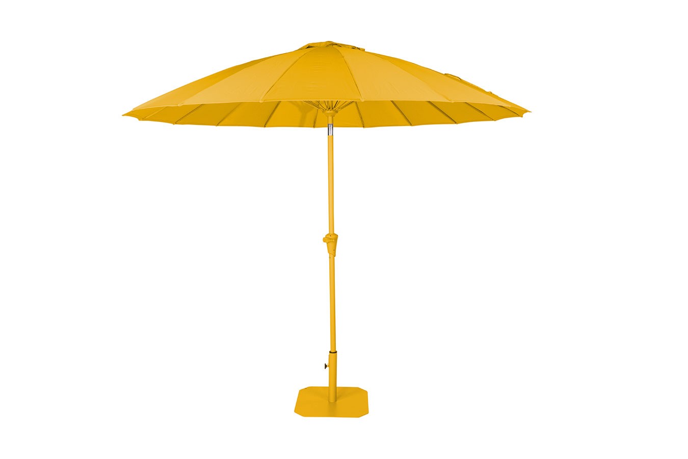 Sonnenschirm Sunbrella Set 2tlg gelb