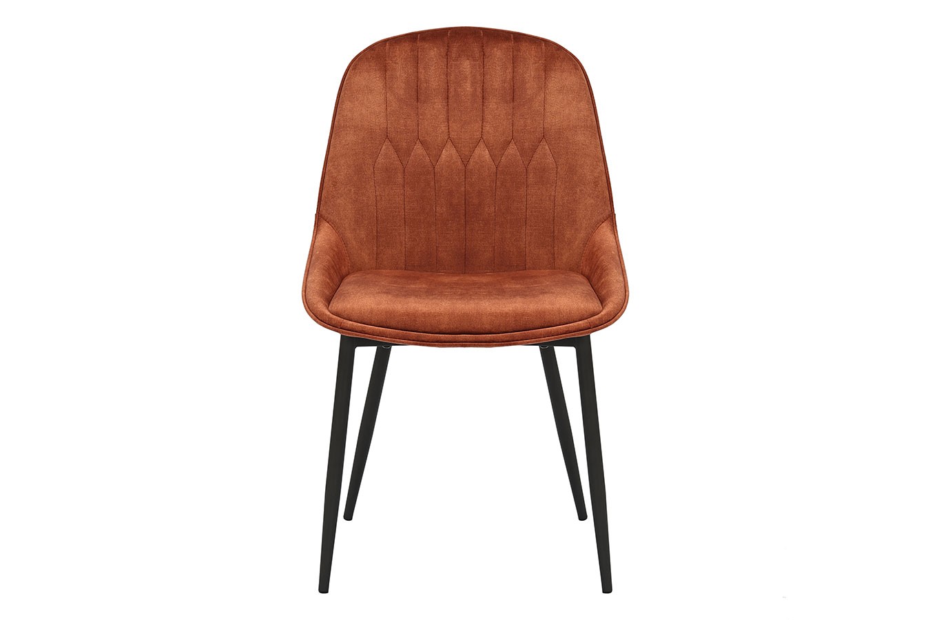 Stuhl JUL Samt Vintage rost
