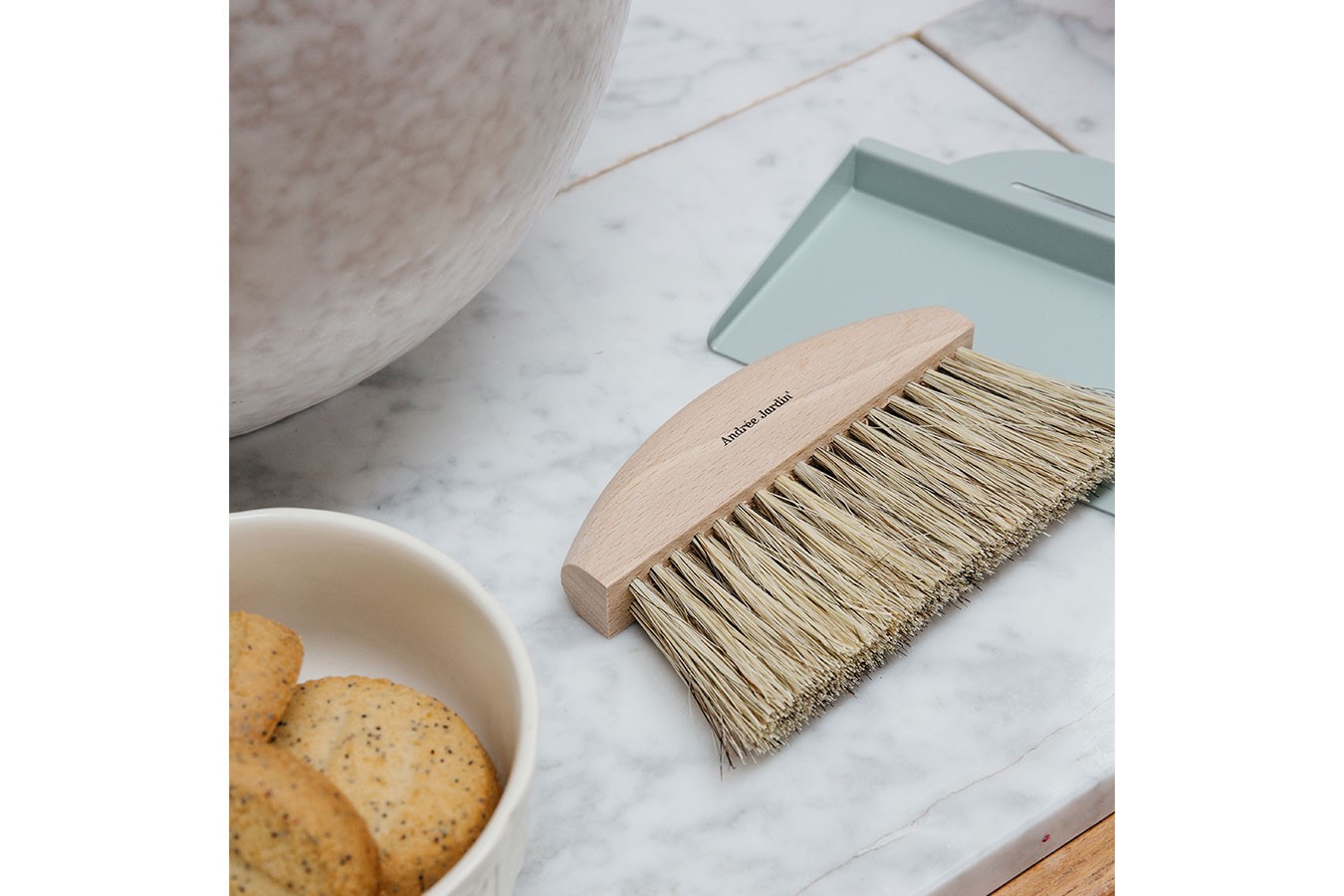 Krümelbesen Set Clynk Natural Collection mint