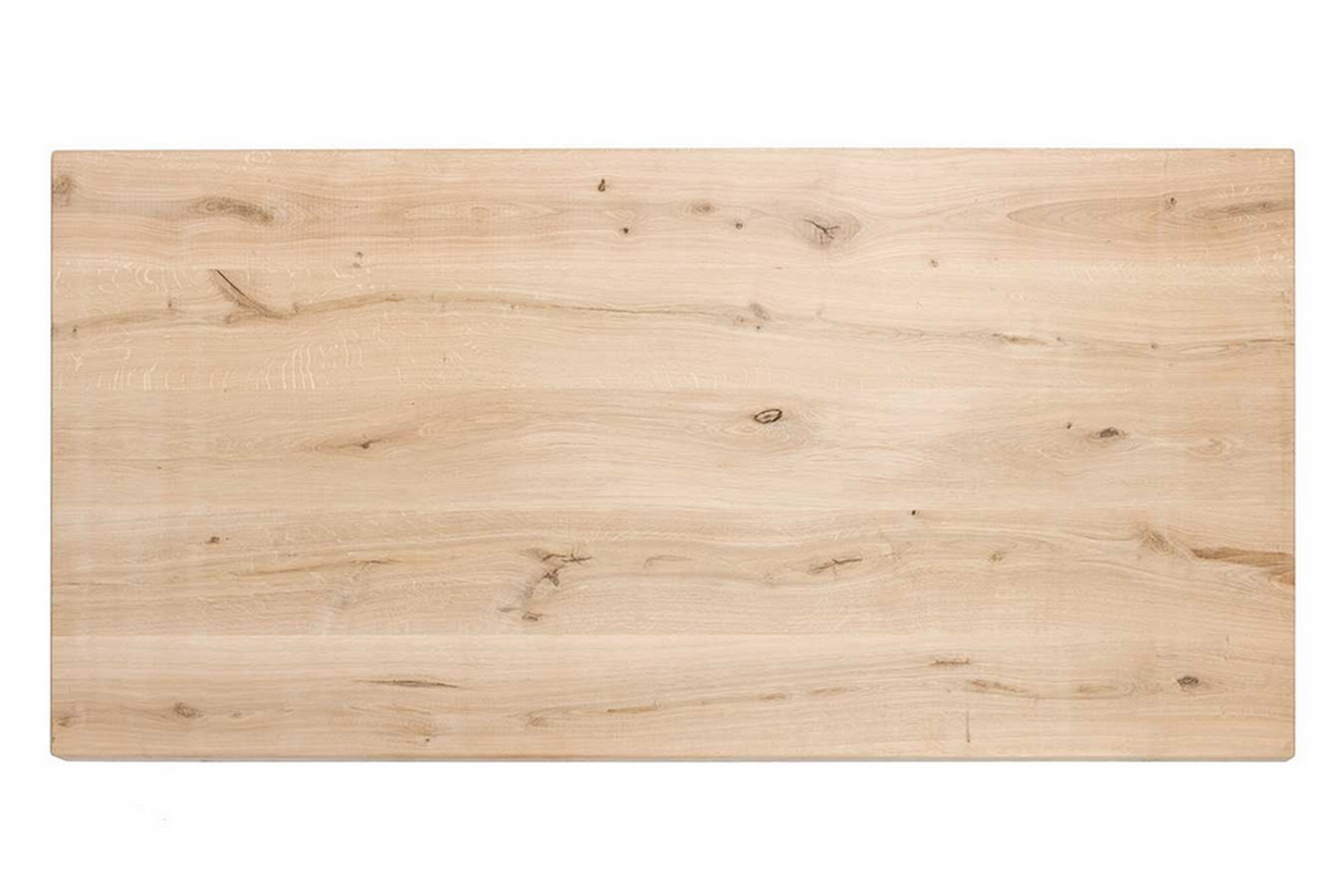 Tischplatte Eiche gerade Kante 160cm
