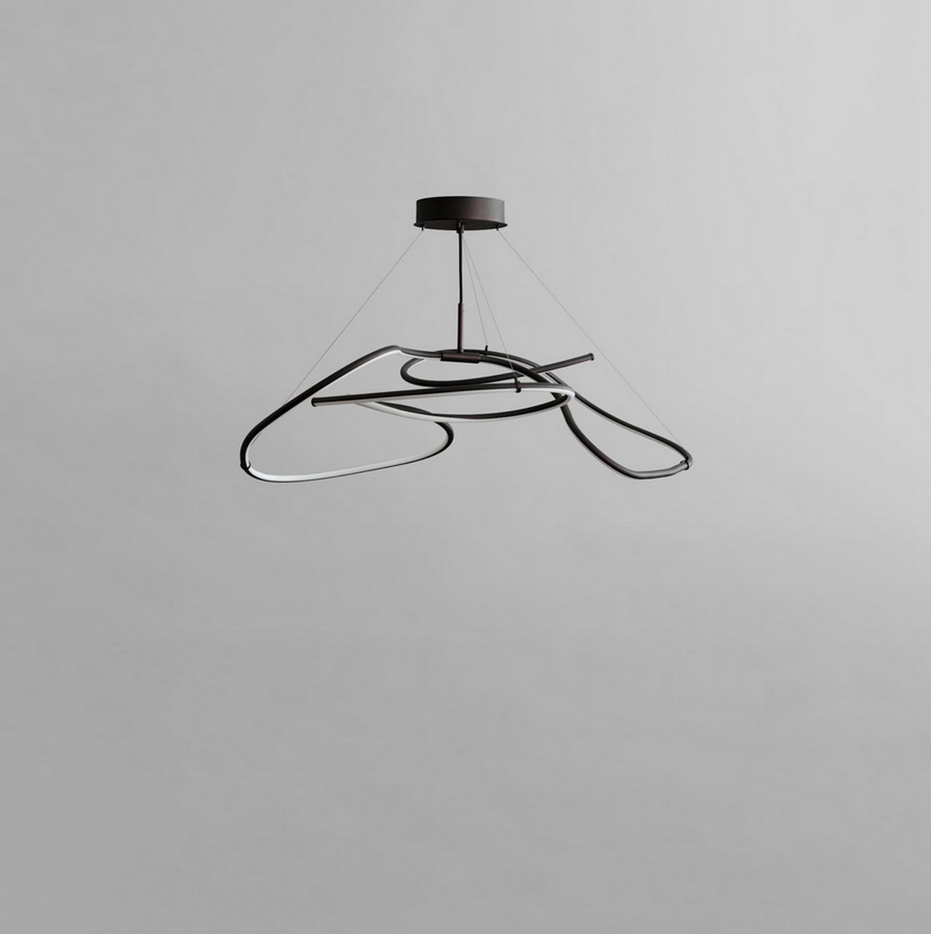 Deckenlampe Ghost Mini mattschwarz