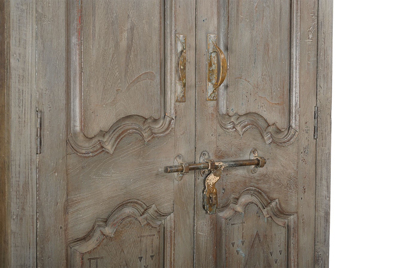 Schrank Vintage grau