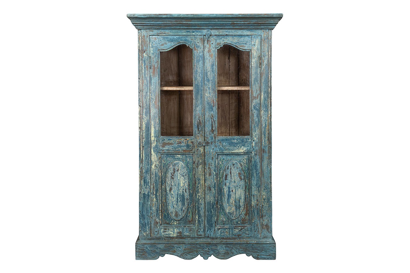 Vitrine Vintage blau