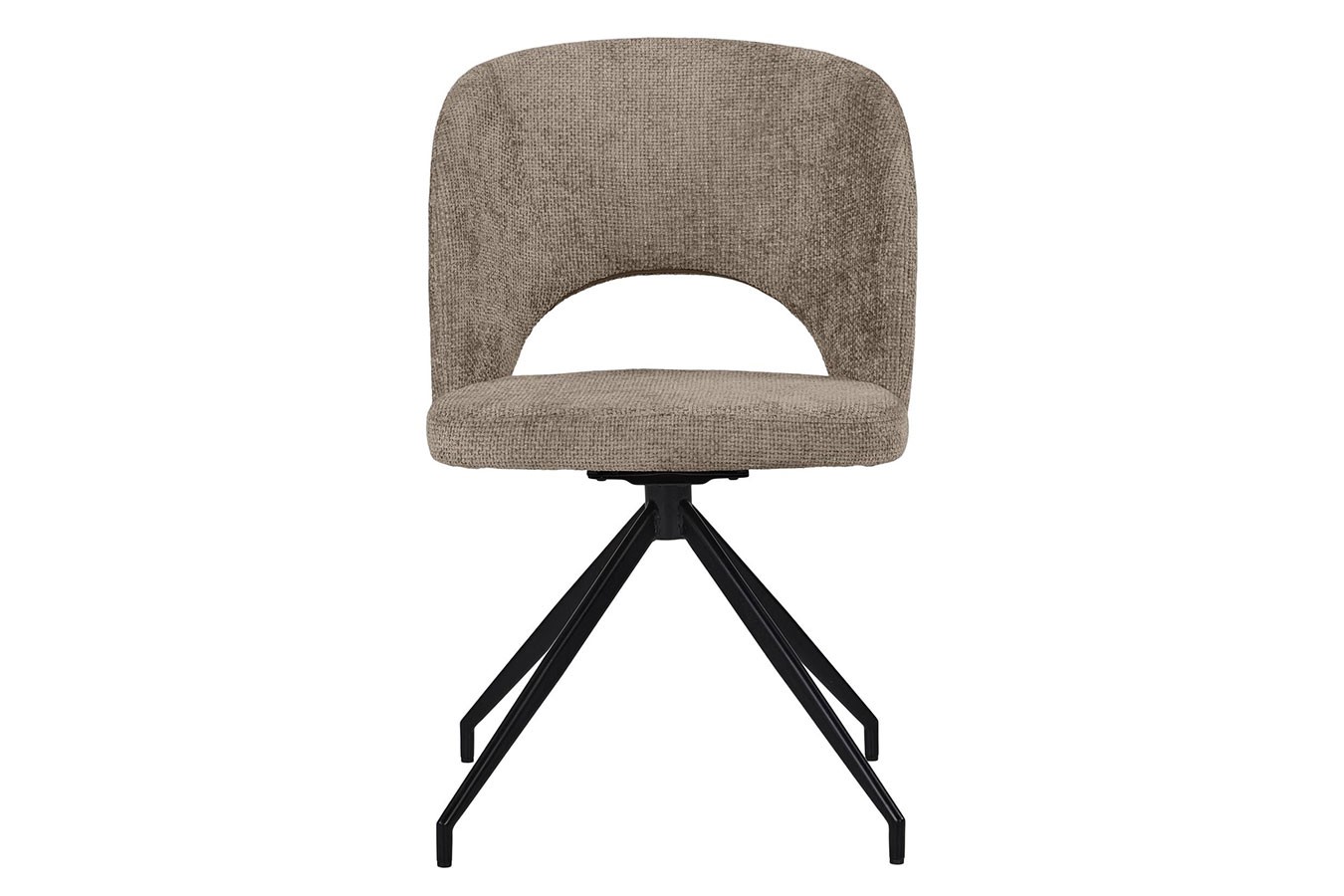 Esszimmerstuhl Tatum Stoff taupe