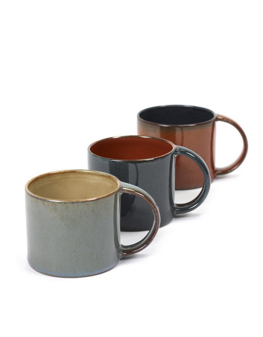 Espressotasse Terres de Reves blau rostrot