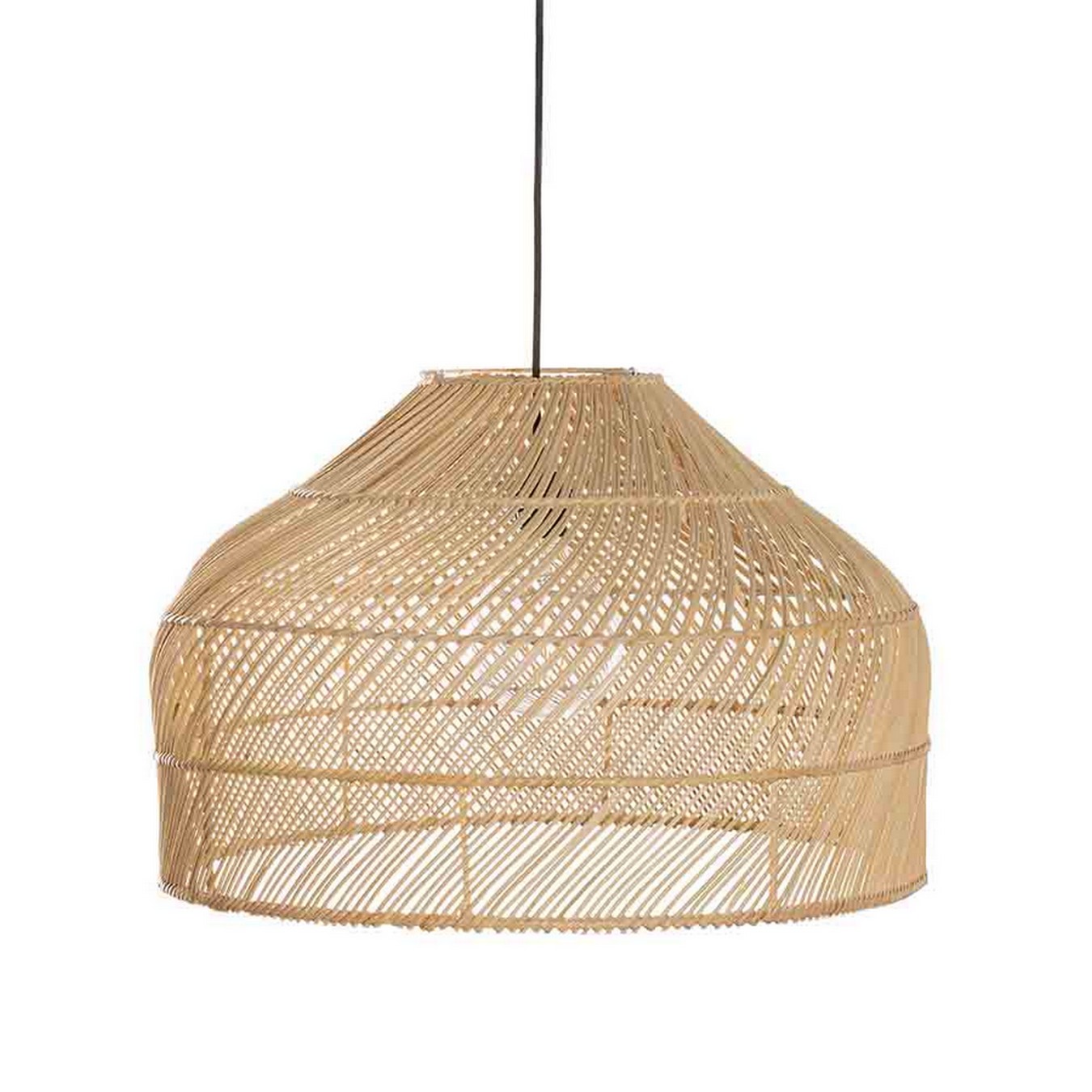 Lampenschirm Ivy Rattan natur M