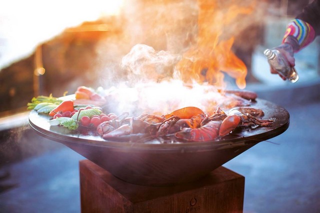 Ofyr Classic Grill Corten 85