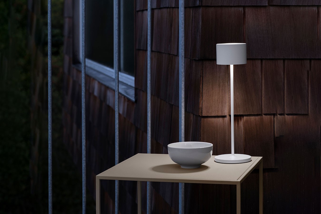 LED Tischleuchte Farol weiss