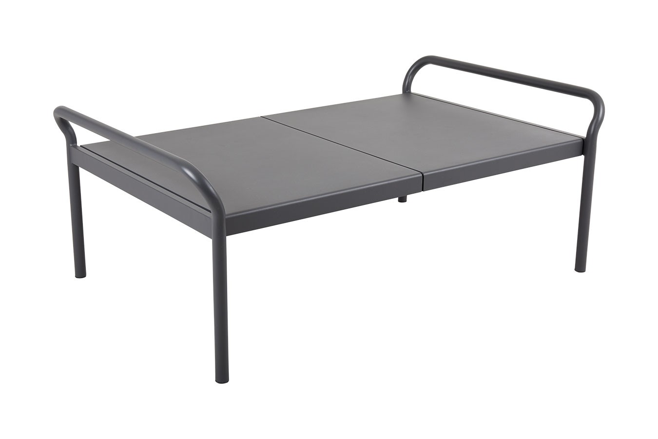 Outdoor Sling Couchtisch grau B 135 cm
