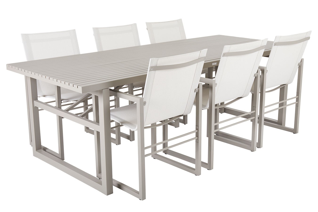 Gartentisch Vevi khaki B 160 cm