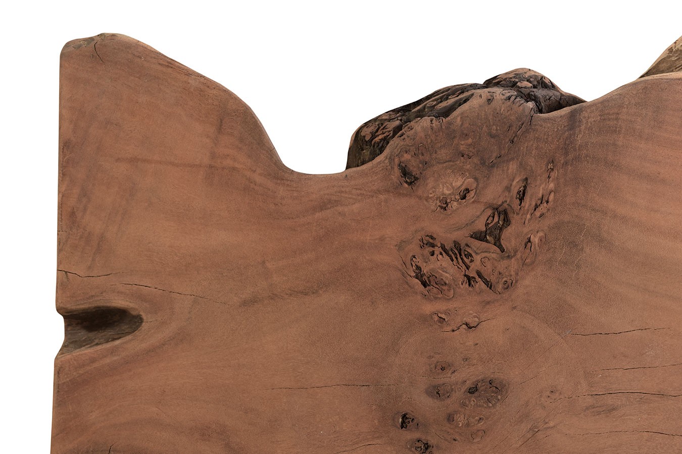 Tischplatte Akazienholz Monolith 77x55 cm