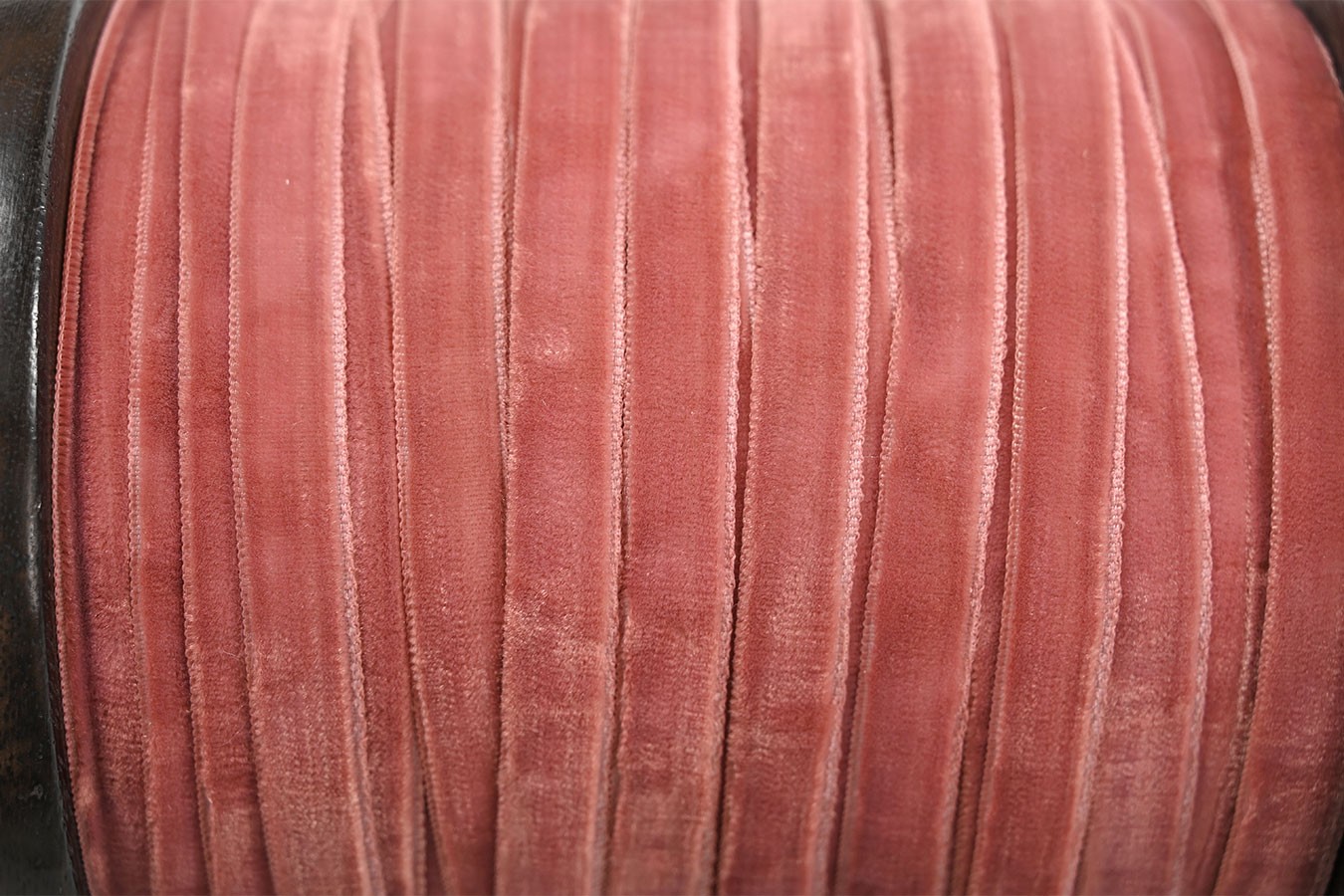 Velvet-Samt Band Ribbons 100m pink