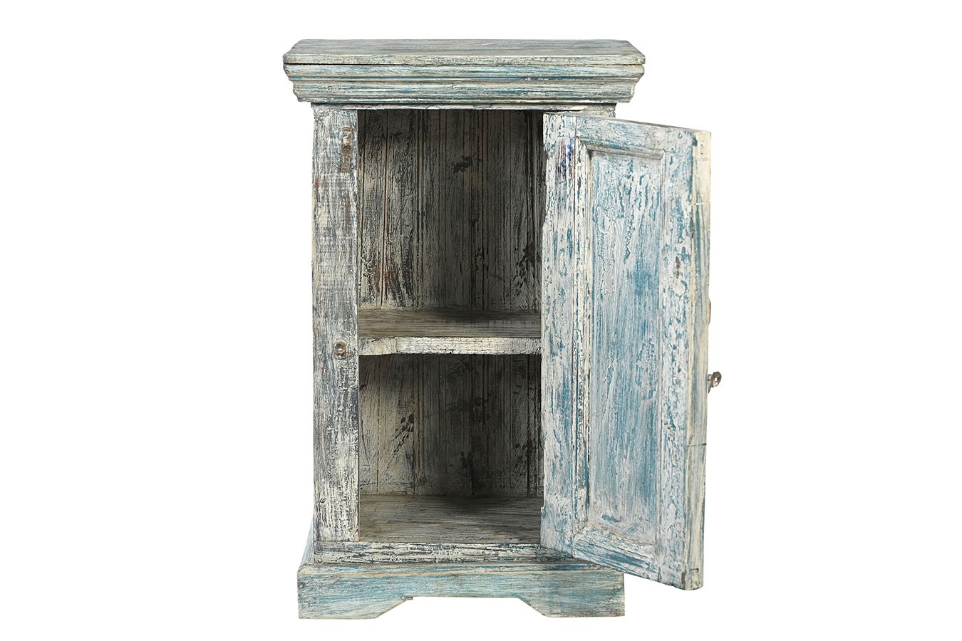 Beistellschrank Vintage blau