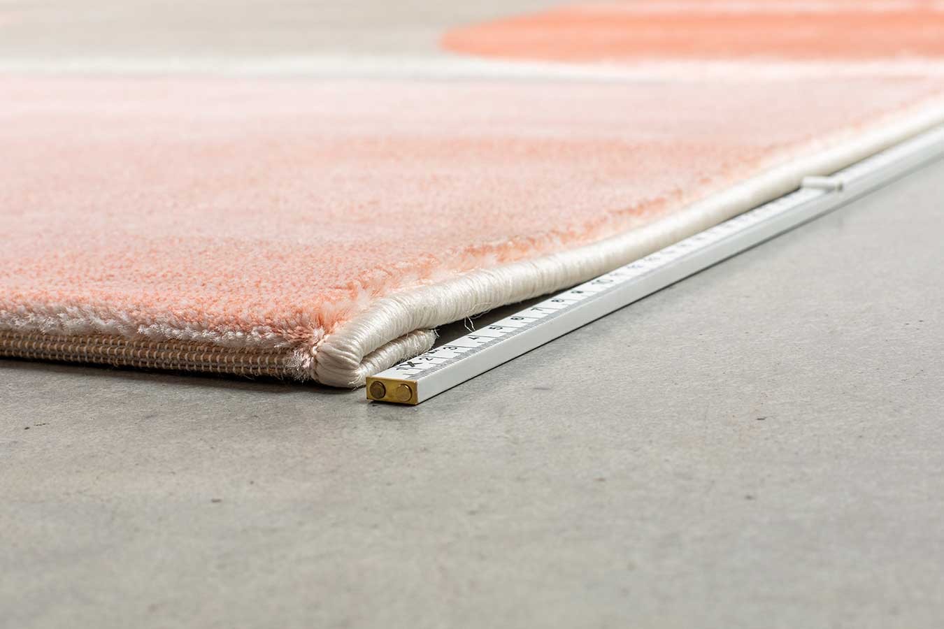 Teppich grau rosa 200 x 290cm