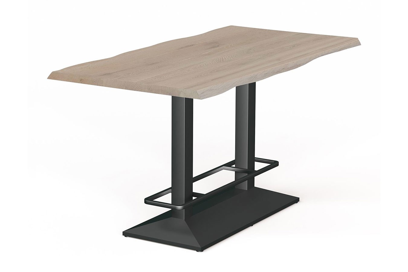 Bartisch Toulon Double Eiche Naturkante