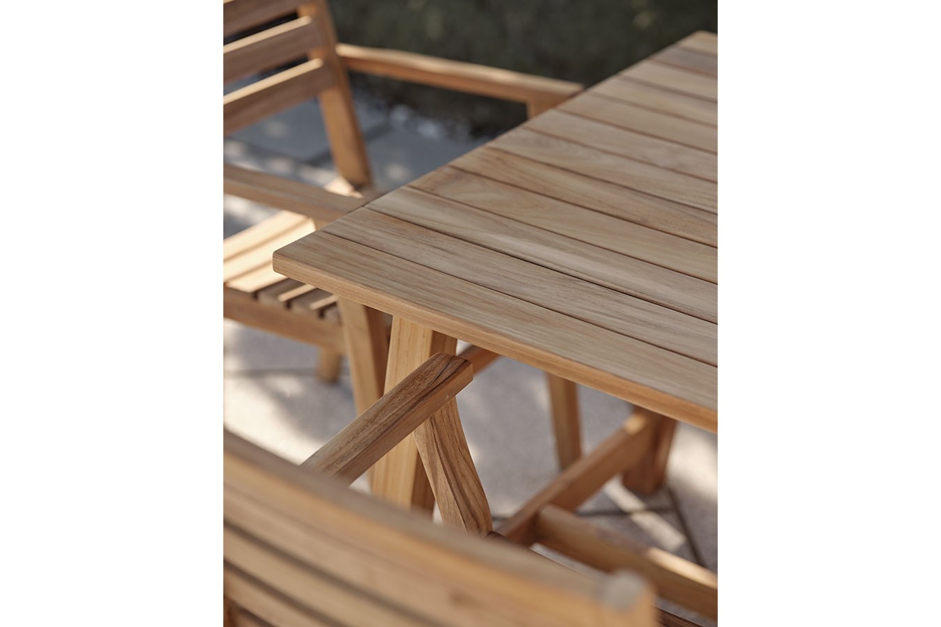 Outdoortisch Keros Teak natur B 220 cm